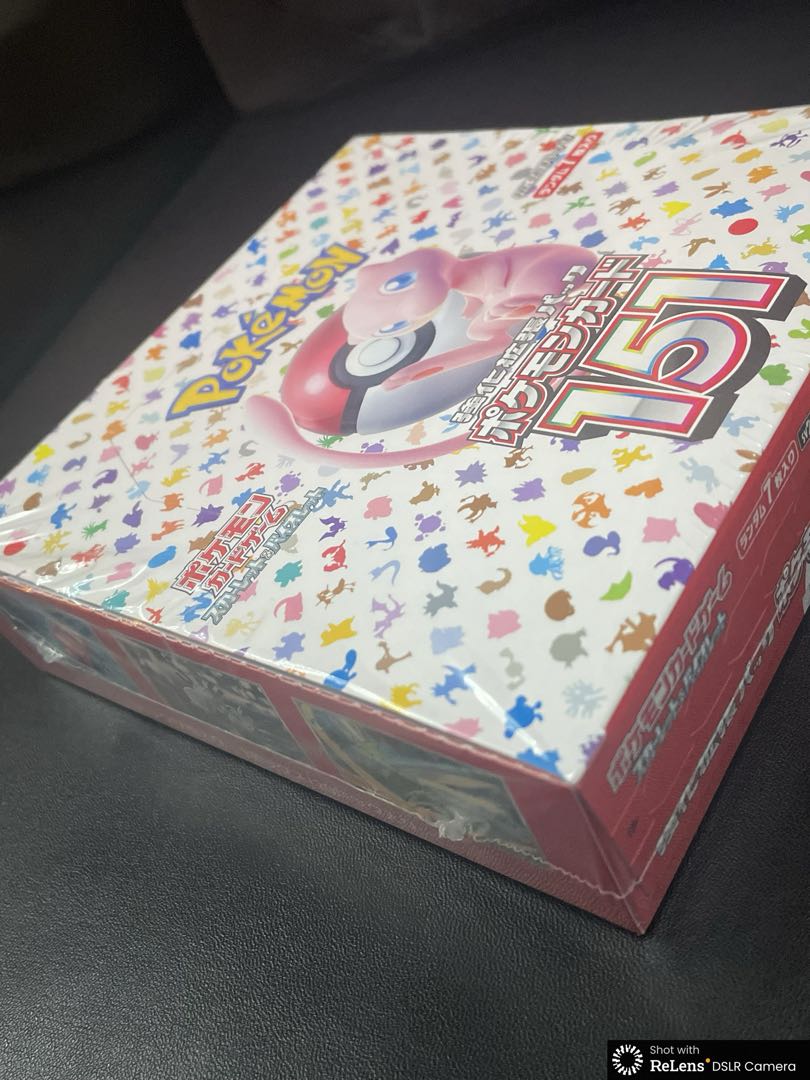 新品 強化拡張パック「ポケモンカード151（イチゴーイチ）」 未開封BOX  1BOX