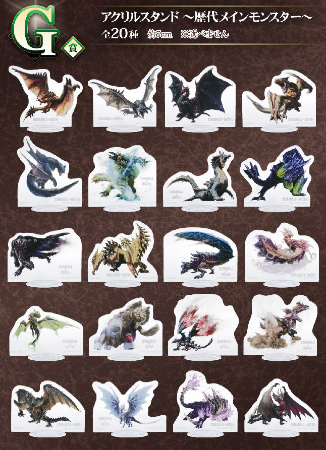 一番 くじ モンスターハンター 20th Anniversary 全賞 一番 くじ モンスターハンター 20th Anniversary 全賞