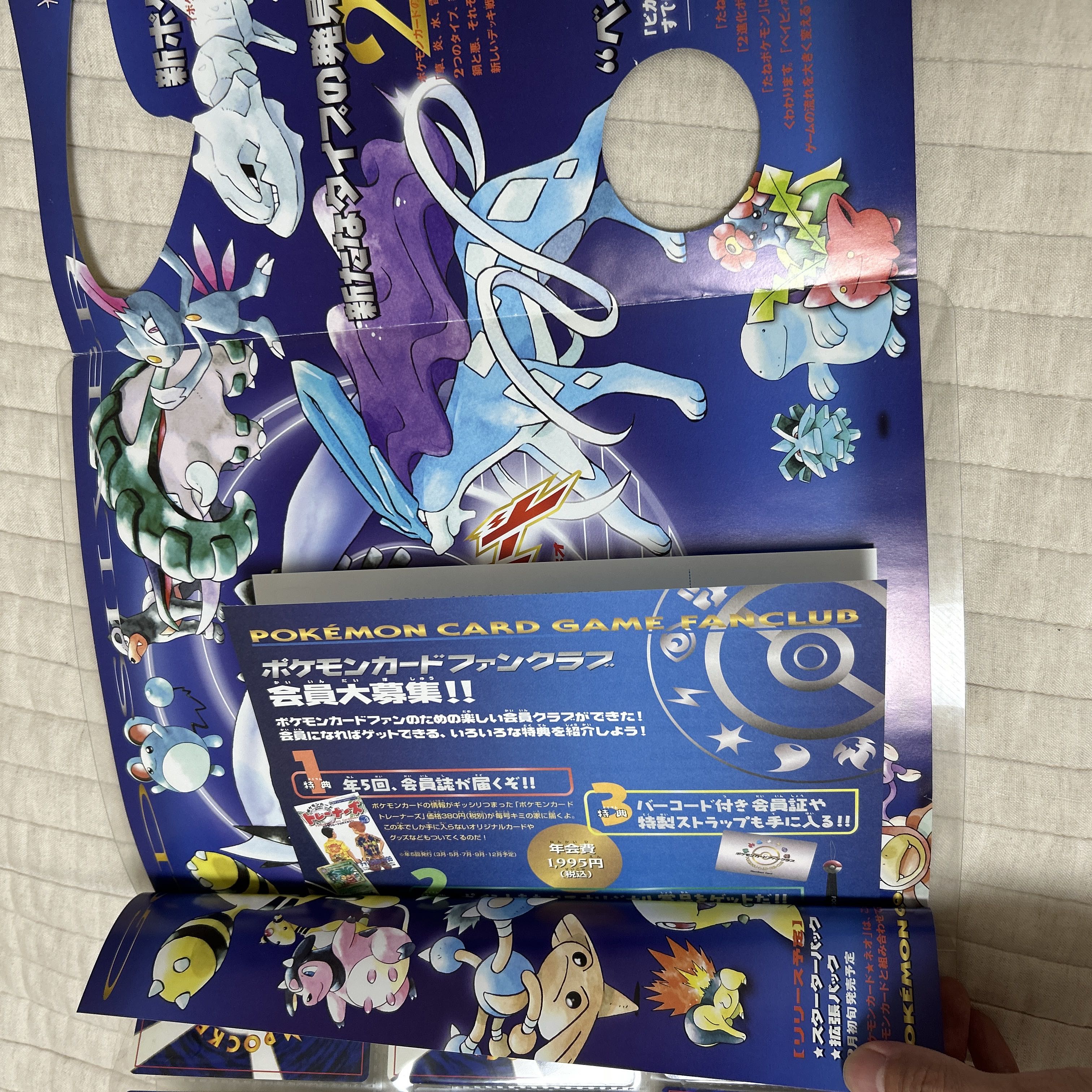Pokémon Cards: Original Back Design, Starter Trio, 9-Card Set, 1996 1枚