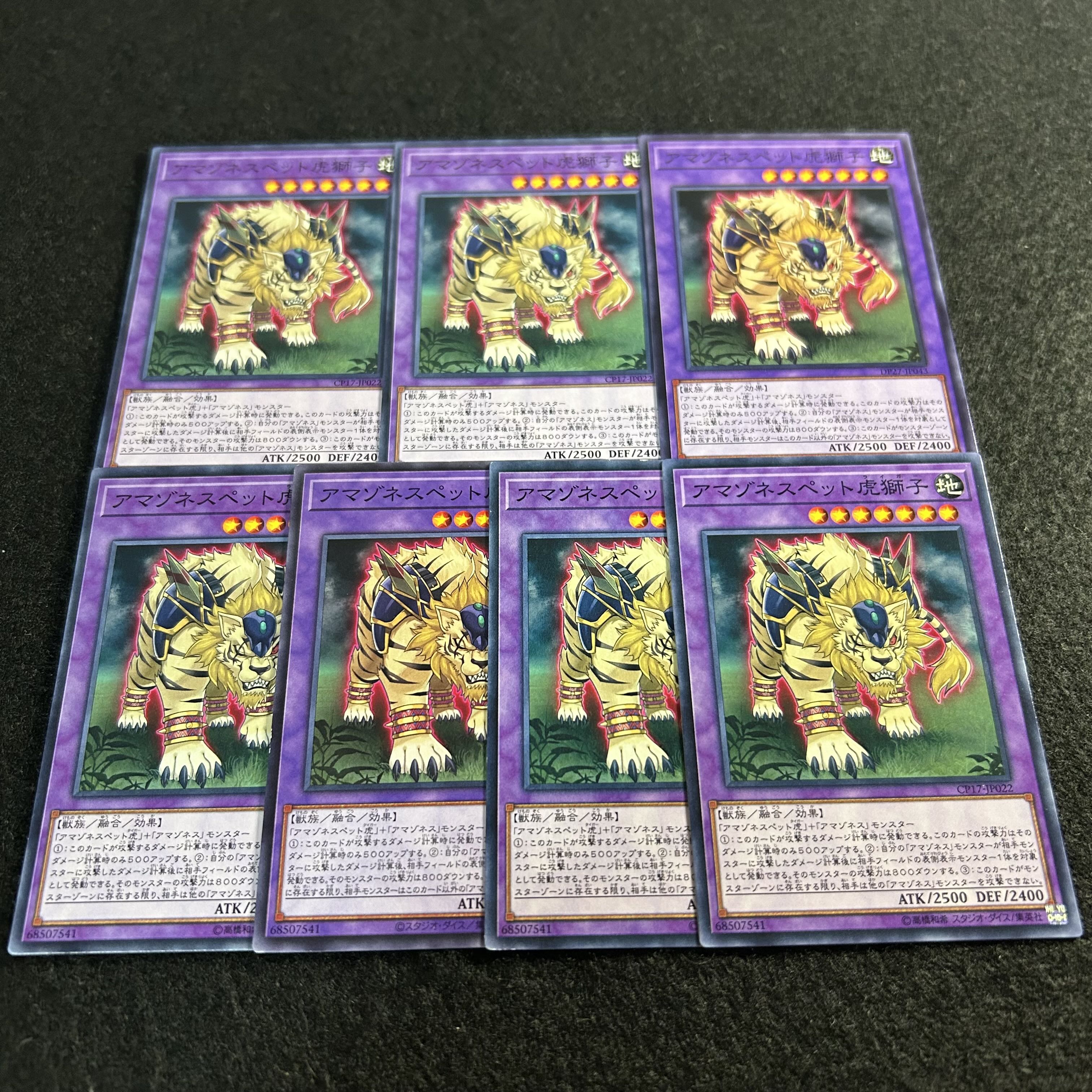 a2888 [Yu-Gi-Oh!] Amazoness Pet Liger 7-Card Set 7枚