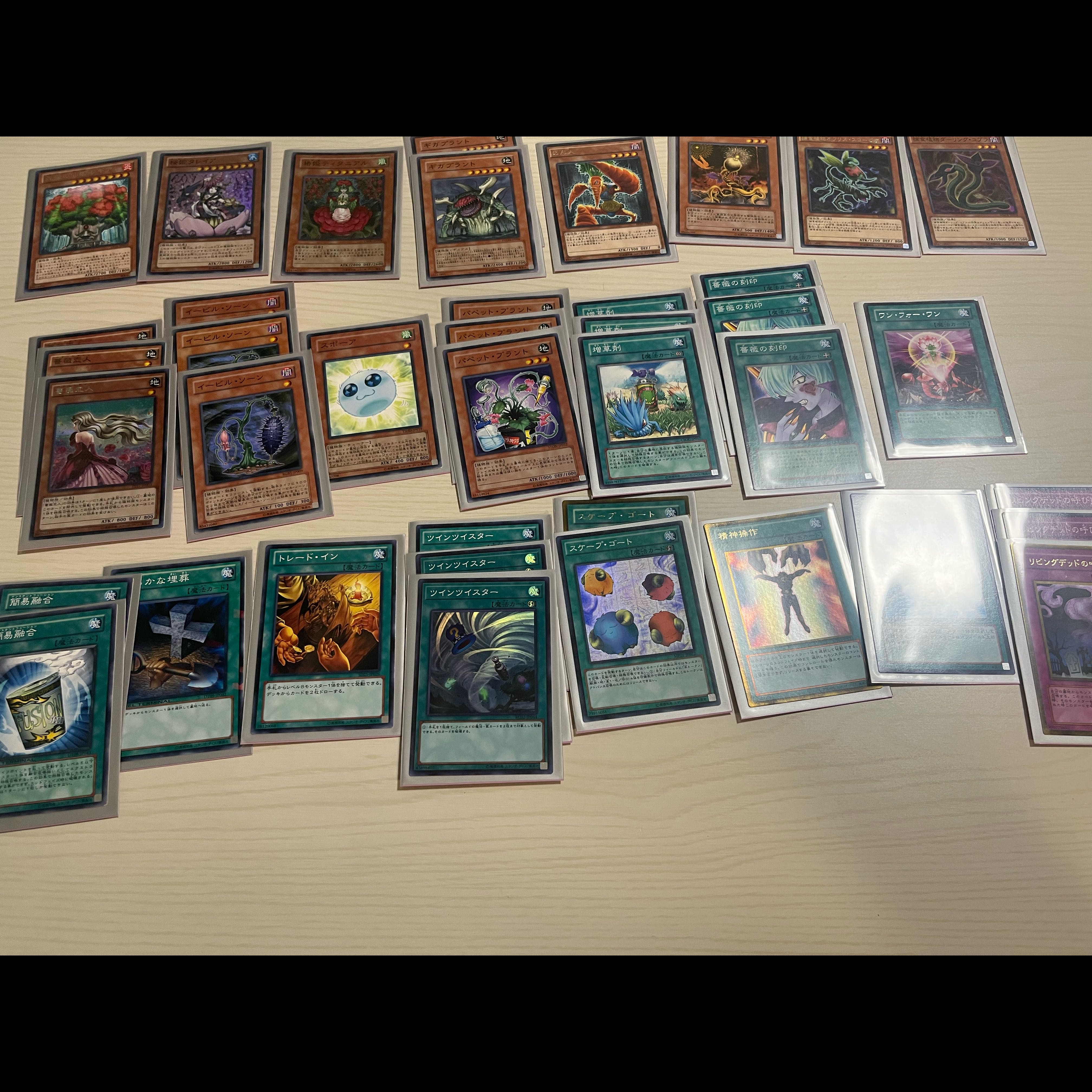 40 Retired Plant Deck Cards 30枚