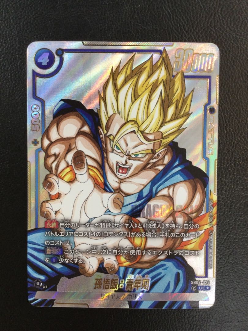 ① 孫悟飯:青年期(パラレル) SR★ SB02-026 1枚