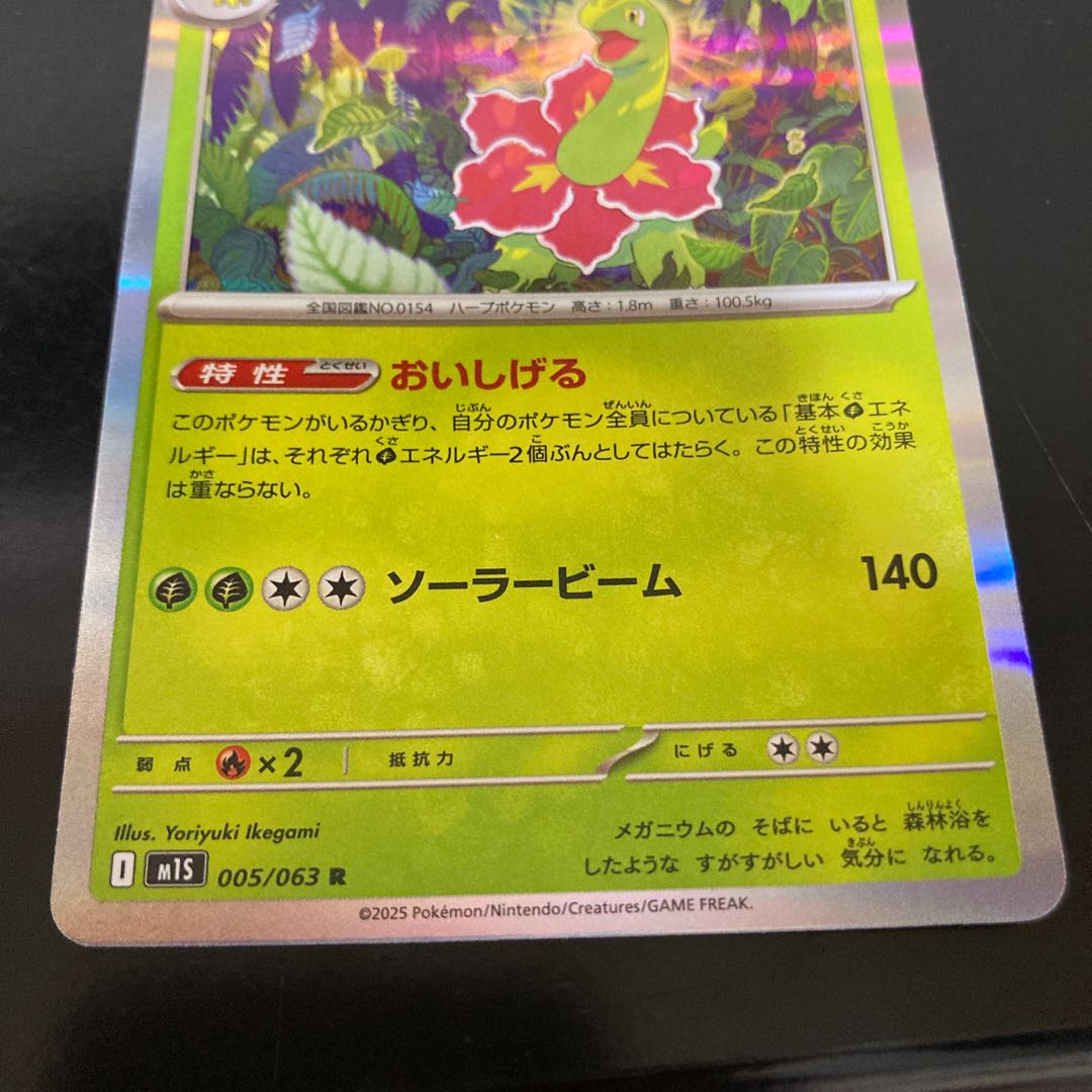 For Play Meganium R 005/063 1枚
