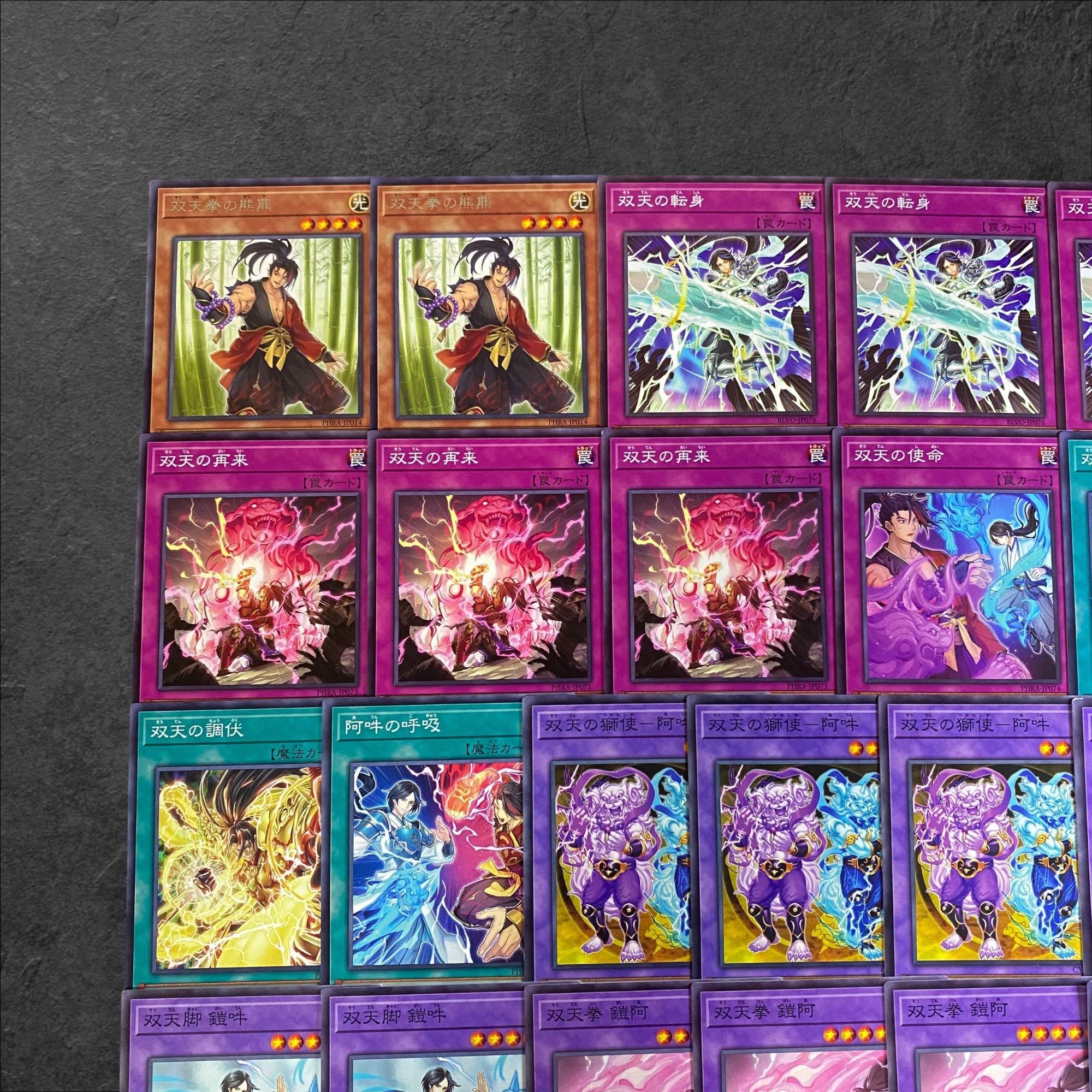 9147【遊戯王】双天〈デッキパーツ〉22枚セット