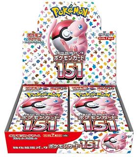 Enhanced Expansion Pack "Pokémon Card 151 (Ichigo-ichi)" Unopened box 1BOX
