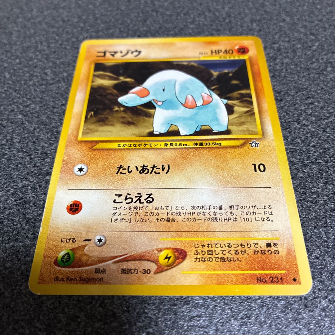 ゴマゾウ旧裏　No.3