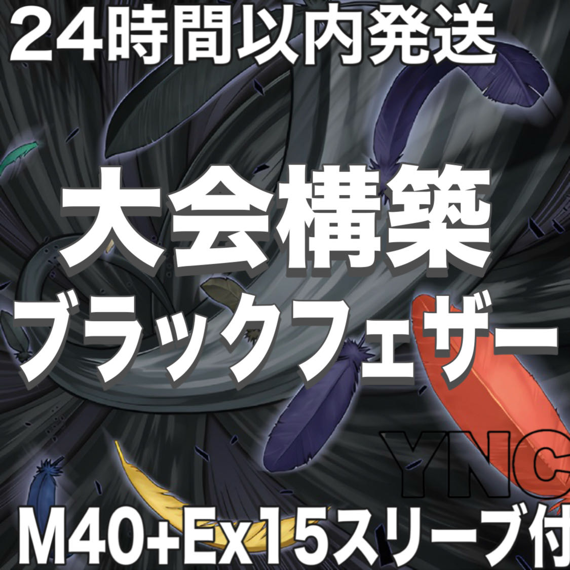 遊戯王　BF ブラックフェザー　本格構築デッキ　大会構築【精鋭のゼピュロス 黒い旋風 ブラックフェザードラゴン 灰流うらら】 1枚