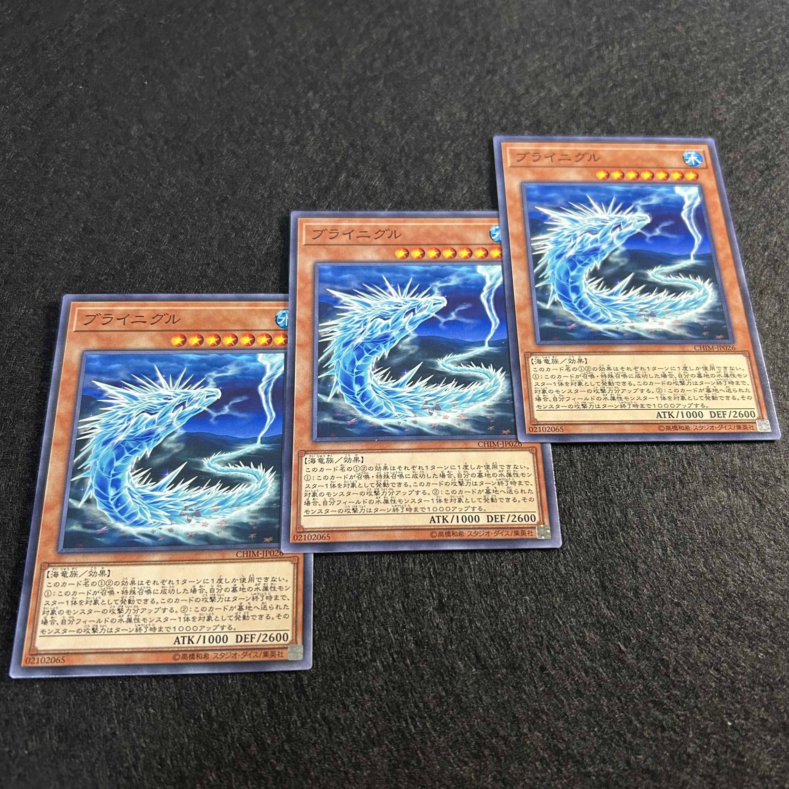 A1110 [King of Games] Brinegir 3-card set