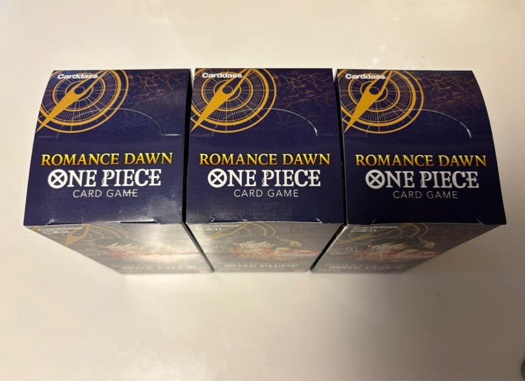 ブースターパック ROMANCE DAWN【OP-01】未開封BOX  3BOX