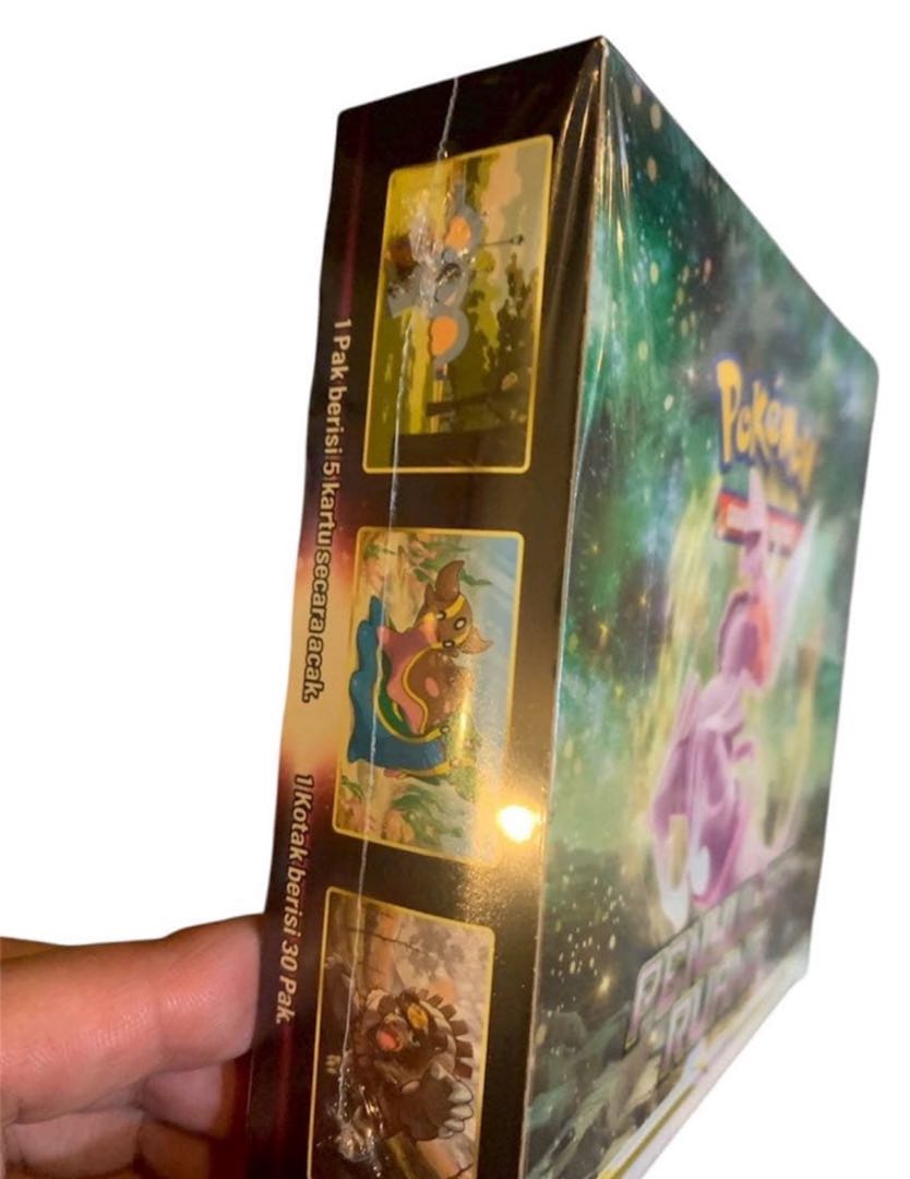 【新品未開封】ポケモンカード スペースジャグラー シュリンク付き　インドネシア 1枚