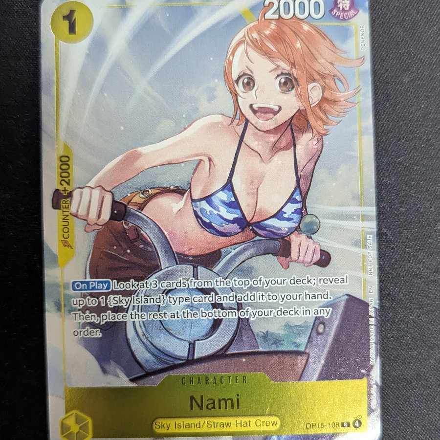 Nami op15-108 English version outside Umi 1枚
