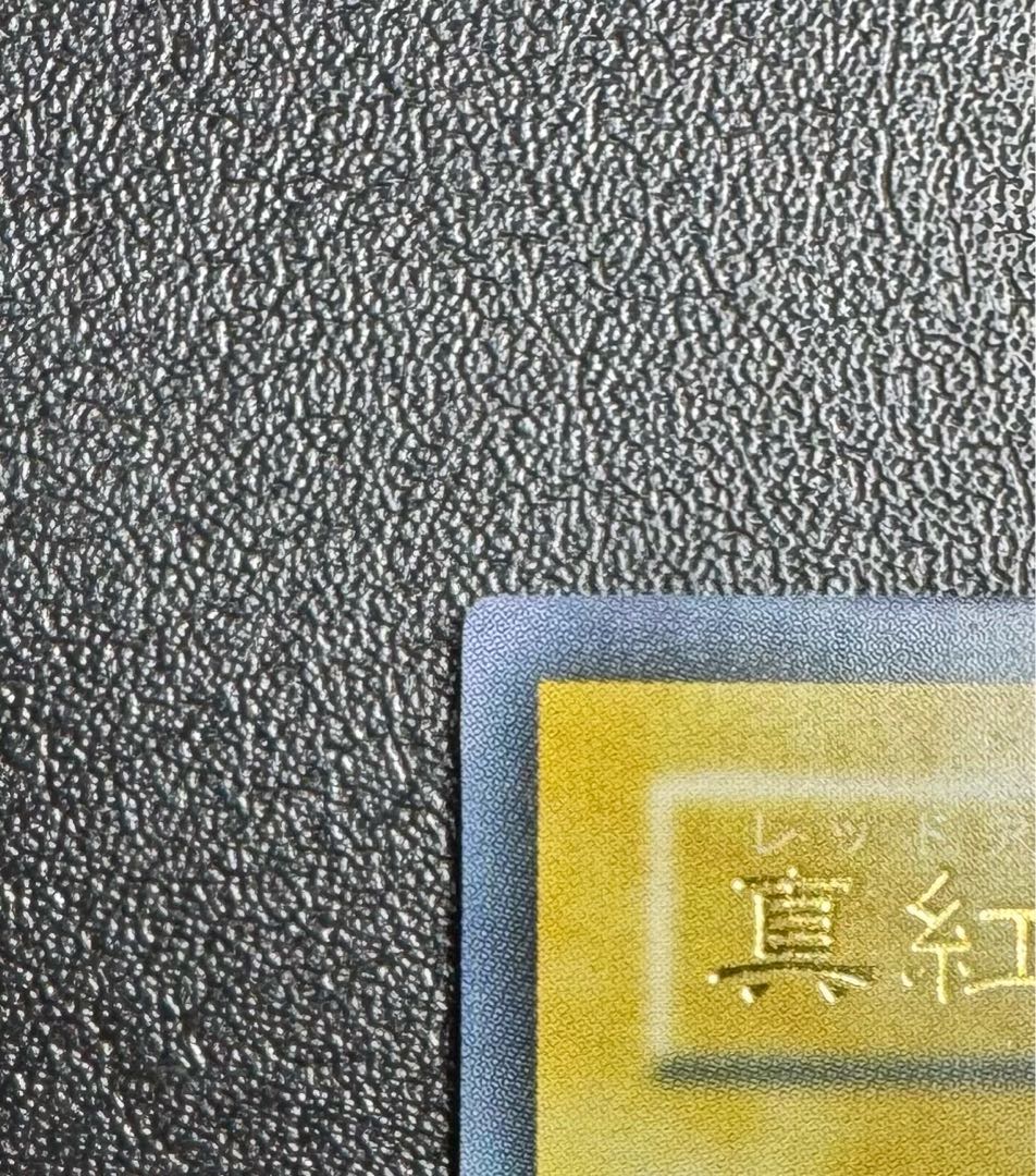 真紅眼の黒竜/レッドアイズブラックドラゴン/ ドラゴン族/遊戯王カード/初期絵 1枚