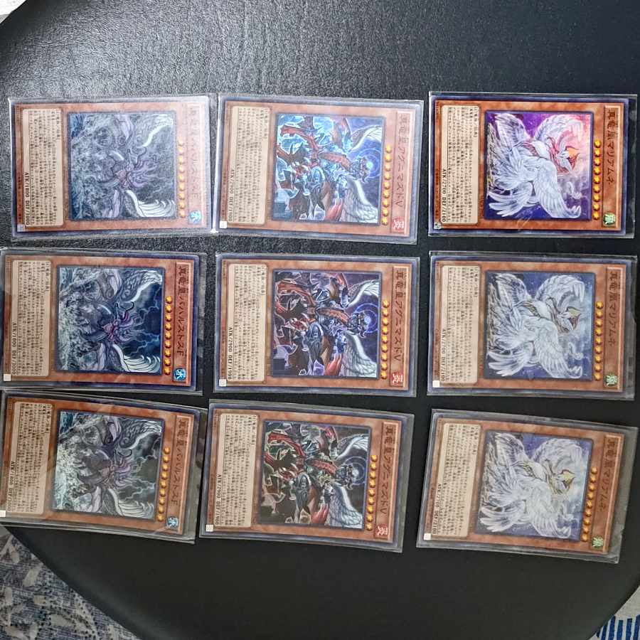 Yu-Gi-Oh! True Dragon Emperor Agnimazed V
True Dragon King BAHALSTOS F
True Dragon Phoenix Mariamne
3 each
