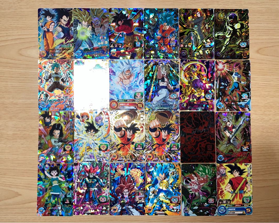 Condition: B Super Dragon Ball Heroes Kira 112 cards, sold in bulk. 1枚