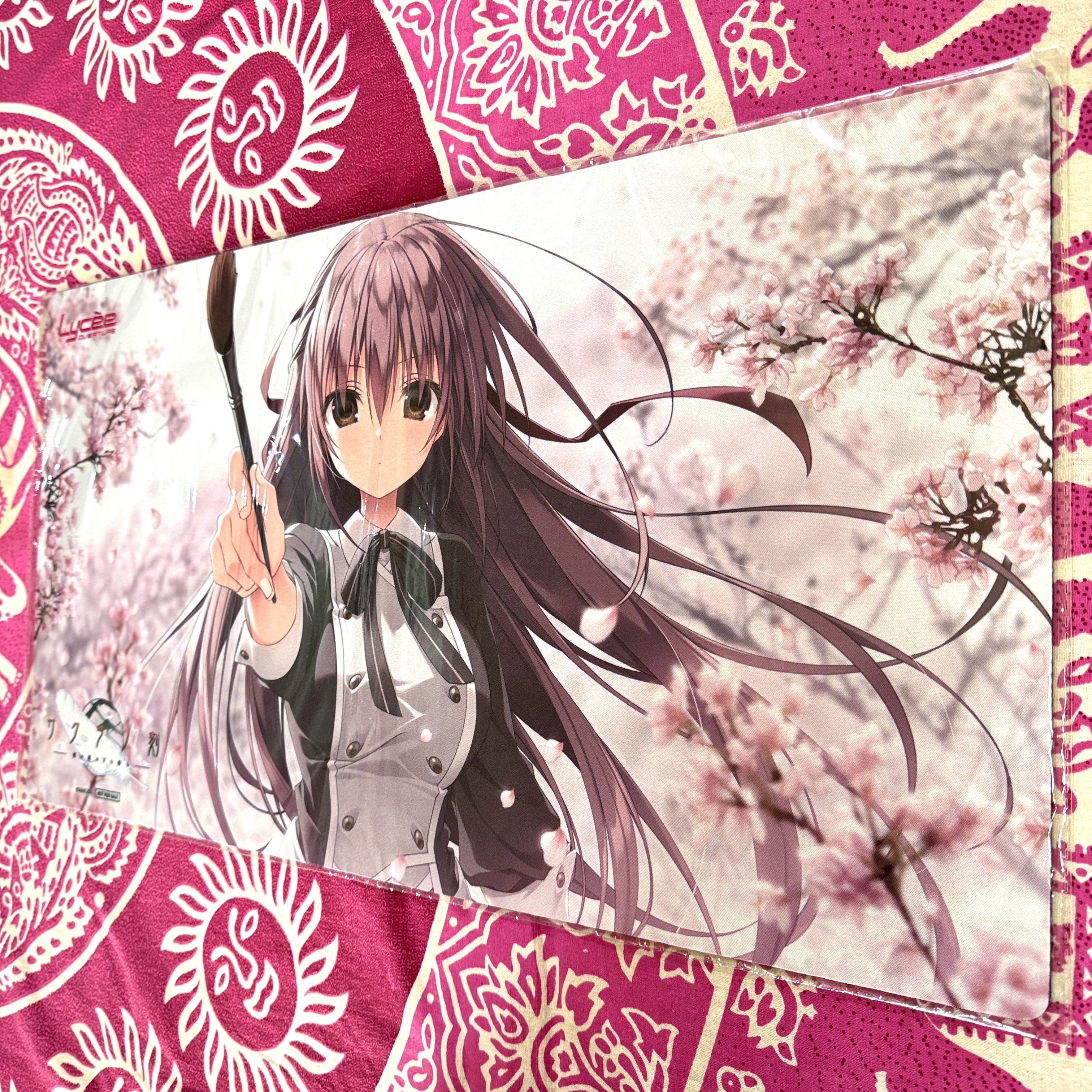 lycee lycee kero-Q pillow, mozakura ki sakura no koku playmat.