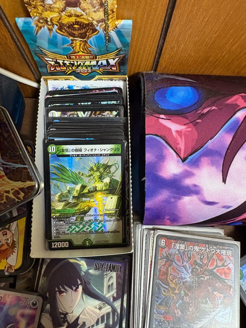 デュエマ引退品、まとめ売り、7デッキ、プレイマット、光り物1000枚以上 1枚