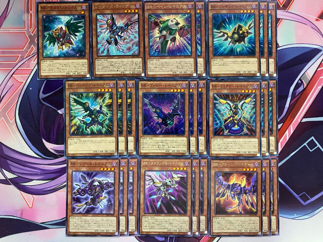 【24時間以内発送】遊戯王　RR（レイドラプターズ）本格構築済みデッキ