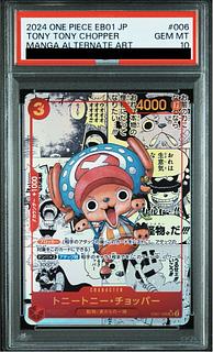 PSA10] Tony Tony Tony Chopper (Parallel) (Super Parallel) (Comic Parallel, Comipara, Cartoon Background) P-SR EB01-006 1枚