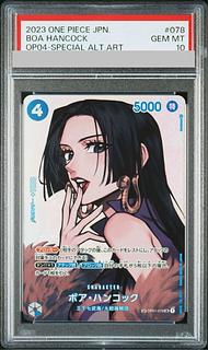 PSA10] Boa Hancock (Parallel) SP OP01-078 1枚