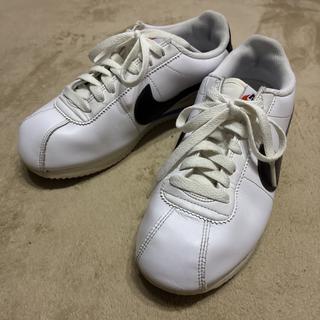 NIKE CORTEZ Nike Cortez HoWight Black Snubbull 24cm 24cm