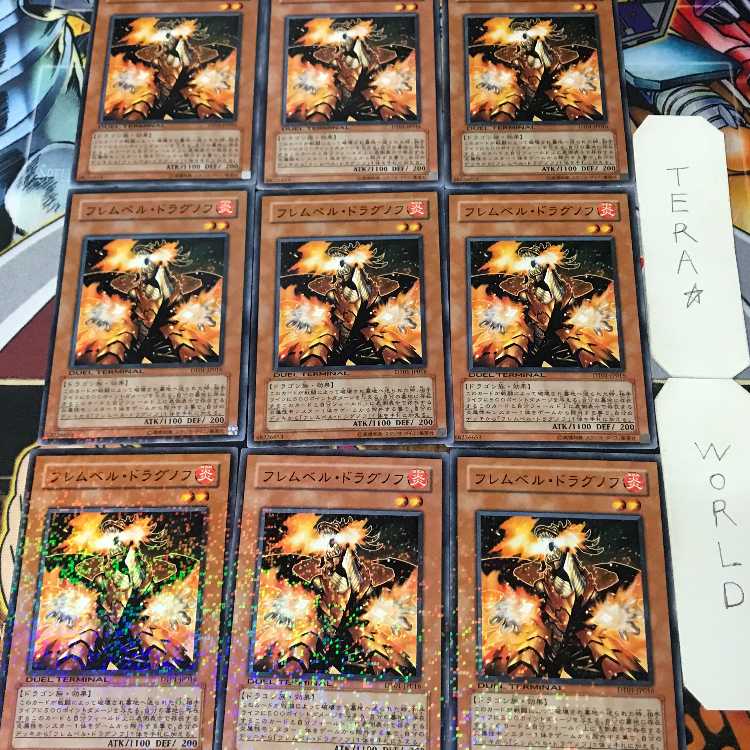 フレムベル・ドラグノフ DT01 1 デュエルターミナル 効果 9枚セット てら 9枚