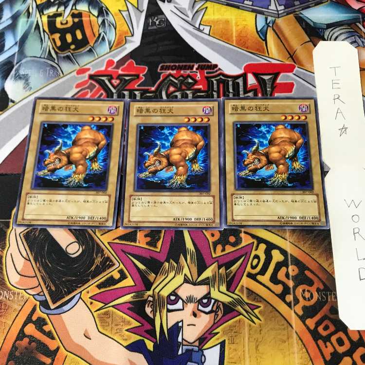 暗黒の狂犬 307 15 ノーマル 3枚セット てら