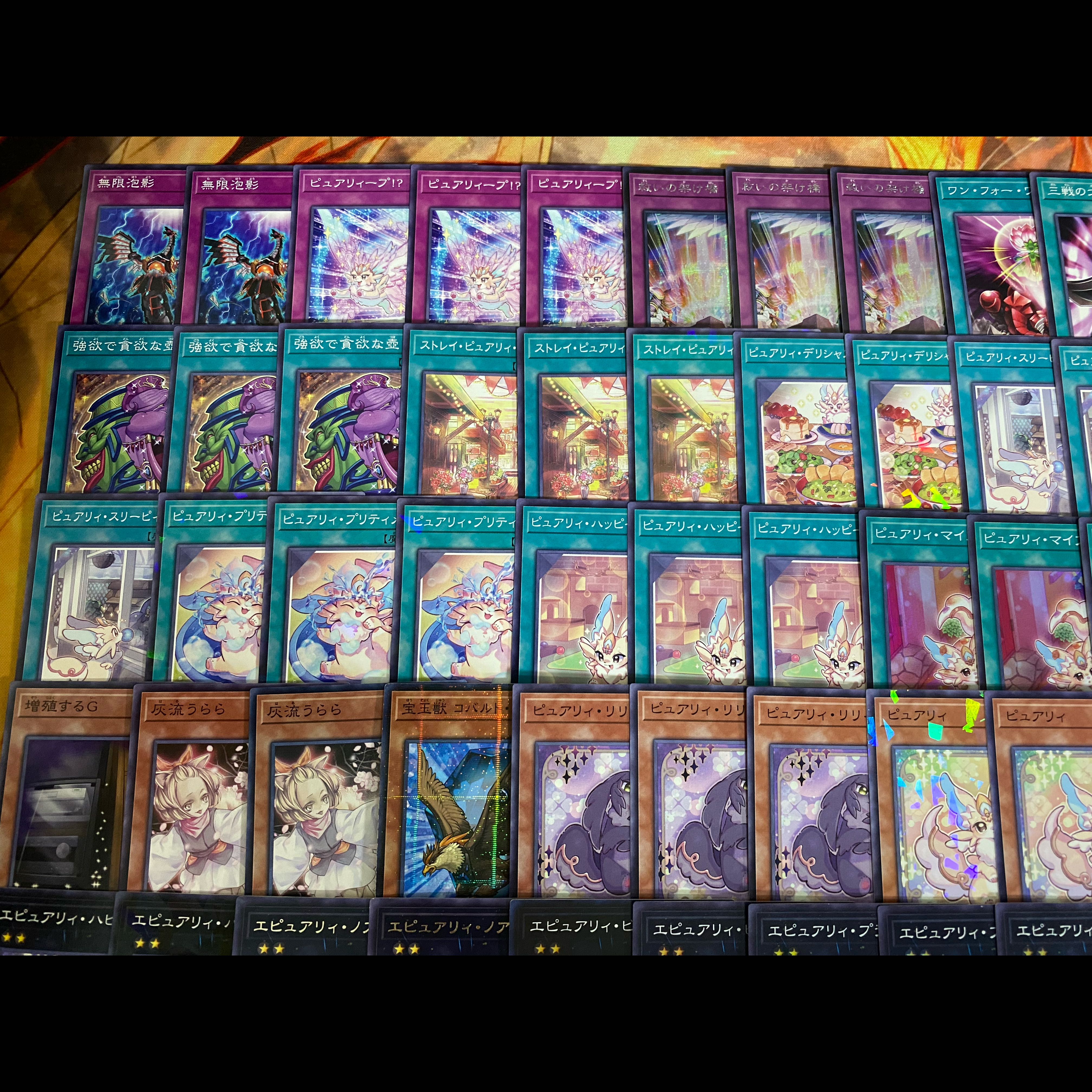 【24時間以内発送】遊戯王　ピュアリィ　本格構築デッキ　大会構築 1枚
