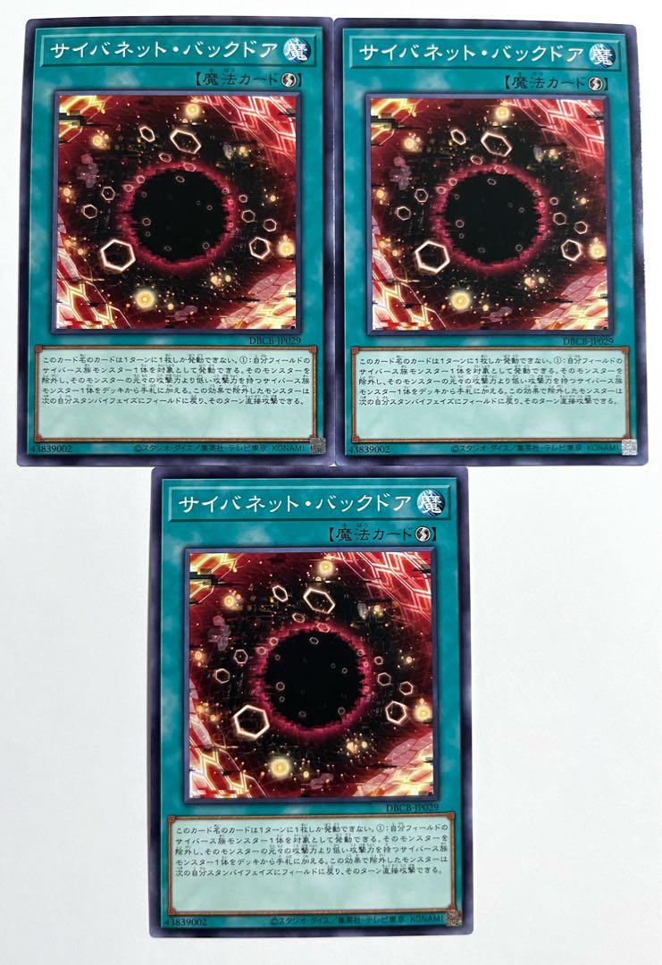 サイバネット・バックドア【ノーマル】JP029 1枚