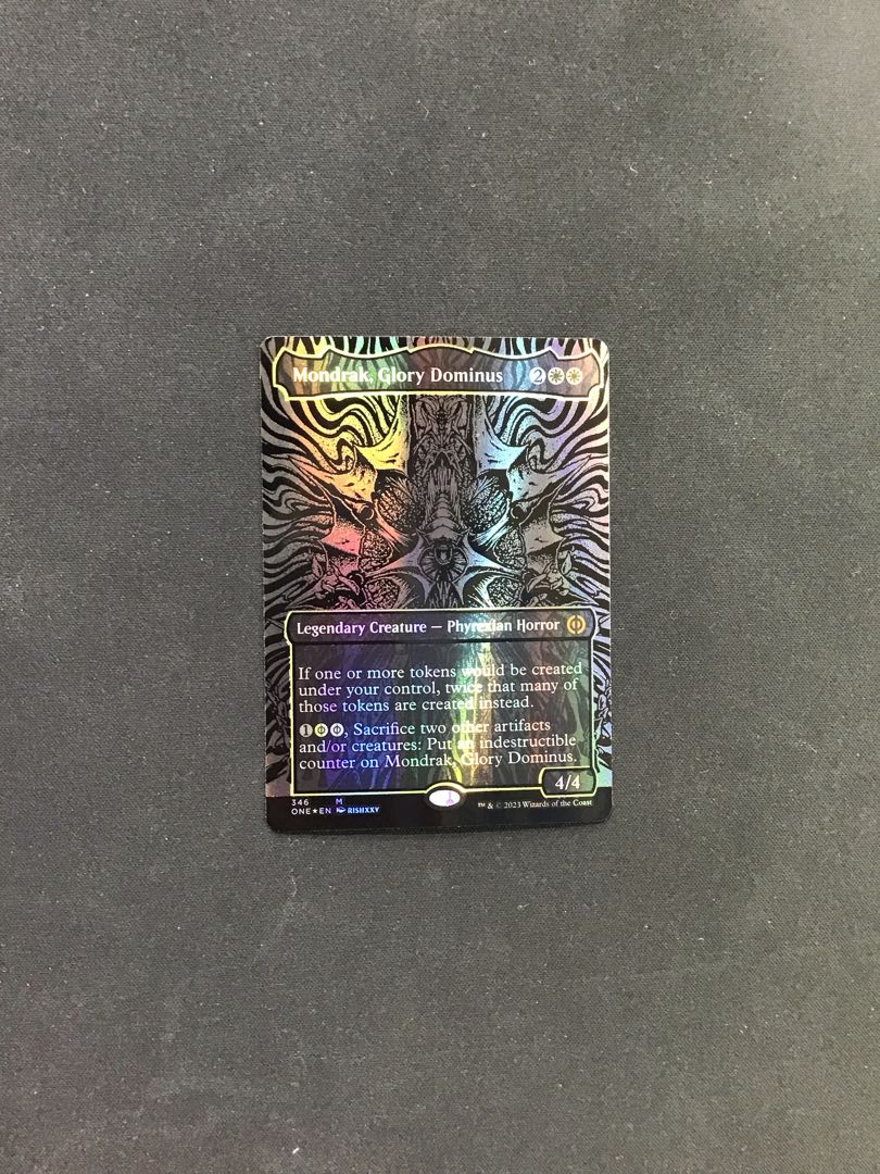 Mondrak,Glory Dominus(346)(oil slick)(foil)