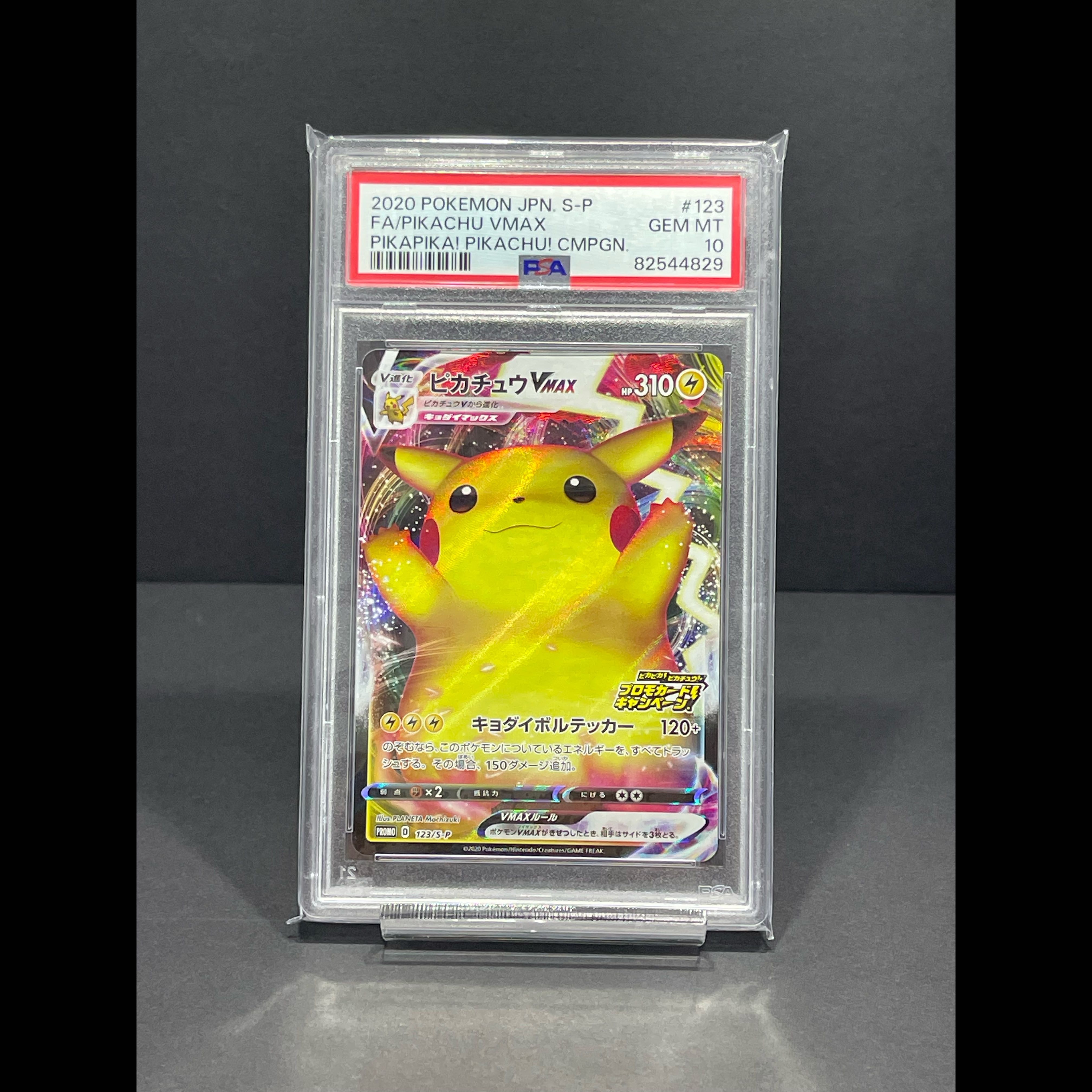 【PSA10】ピカチュウVMAX PROMO 123/S-P 1枚