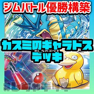 Gym Battle Winner] Kasumi's Gyarados Preconstructed Deck Pokémon Cards Pokéka 1枚