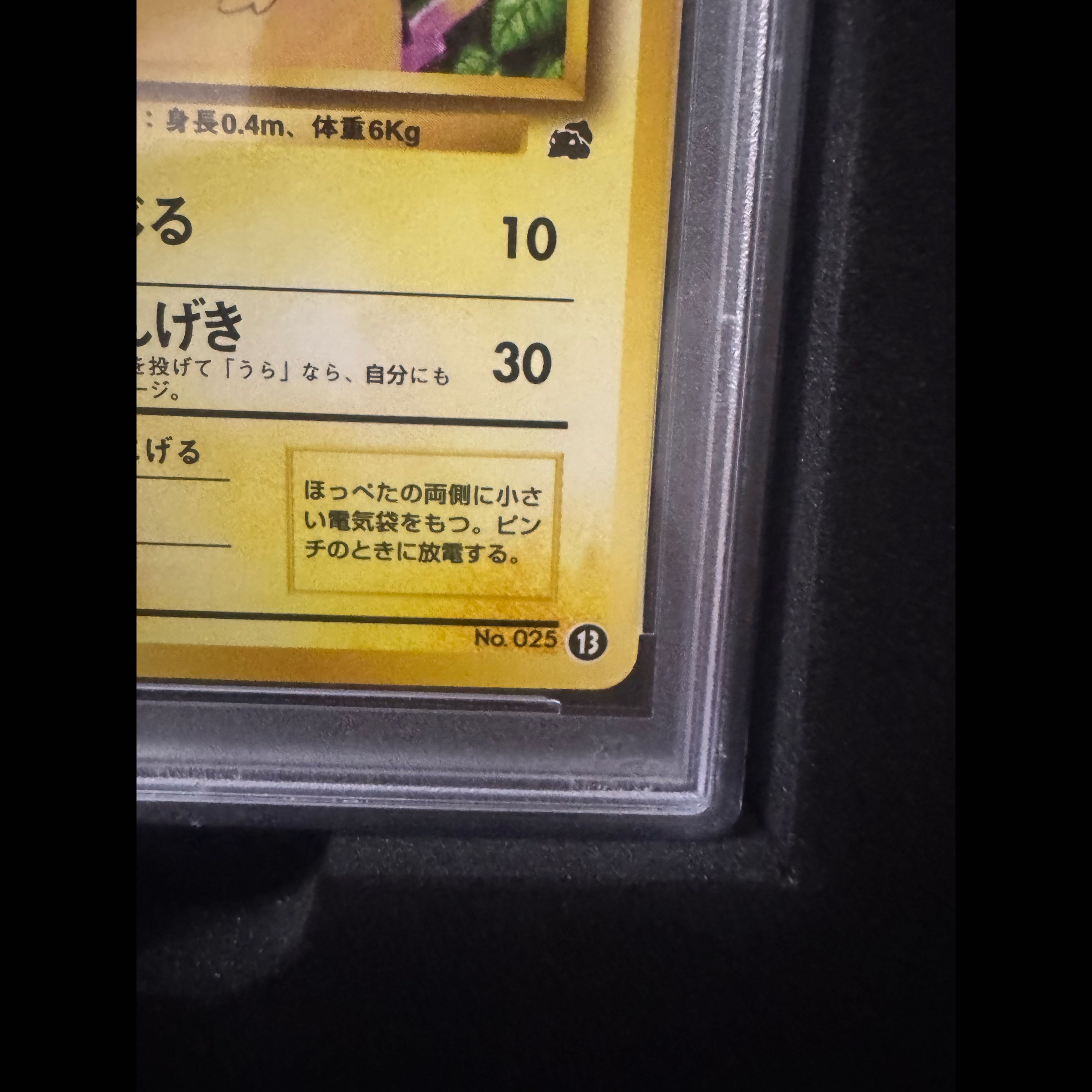 ピカチュウイントロパック旧裏1999 （フシギダネマーク） PSA10 1枚