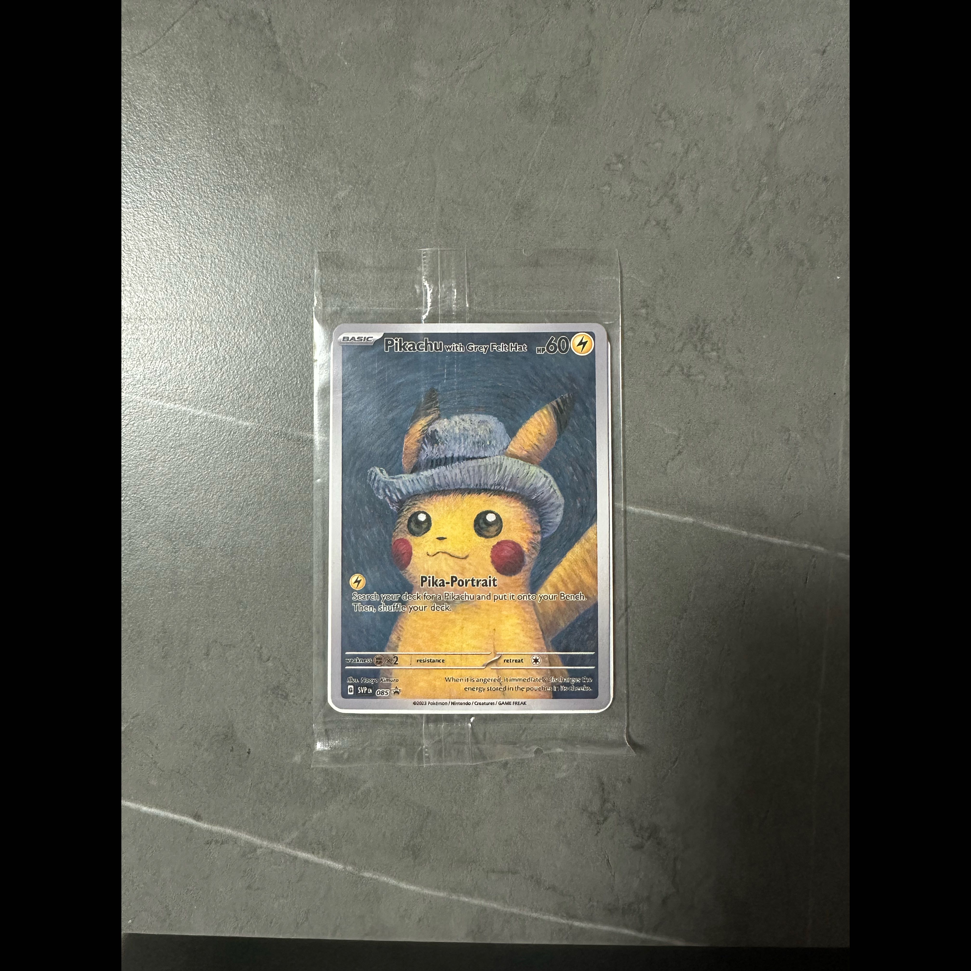 ピカチュウ ゴッホ プロモ 未開封 PROMO 085/SVP 1枚
