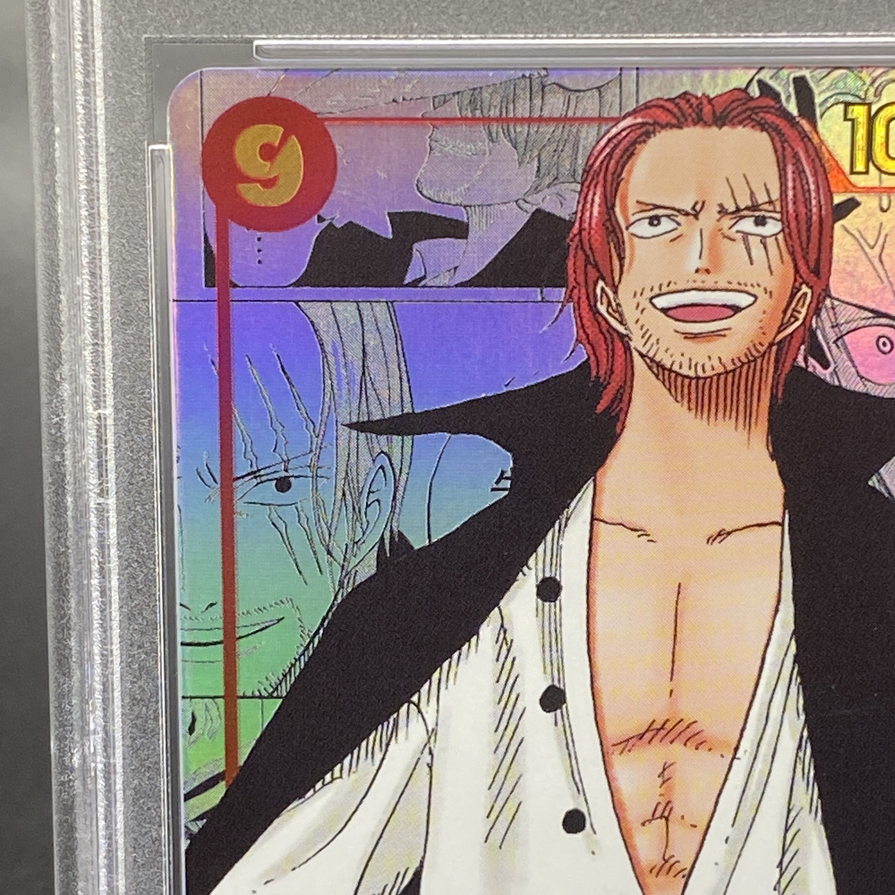 PSA10] Shanks (Parallel) (Super Parallel) (Comic Parallel, Comipara, Cartoon Background) P-SEC OP01-120