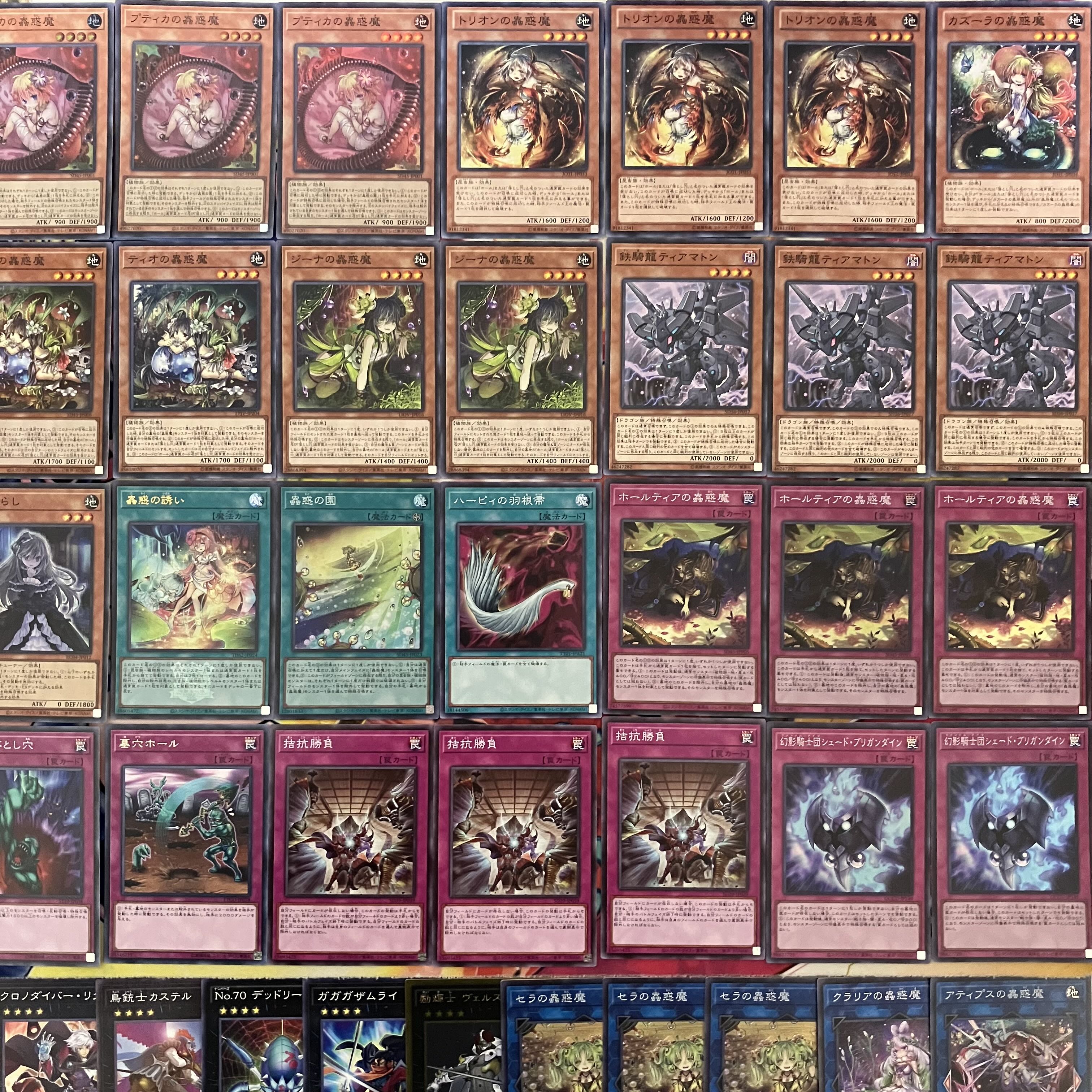 No.1476 蟲惑魔デッキ 遊戯王 Traptrix deck 1枚