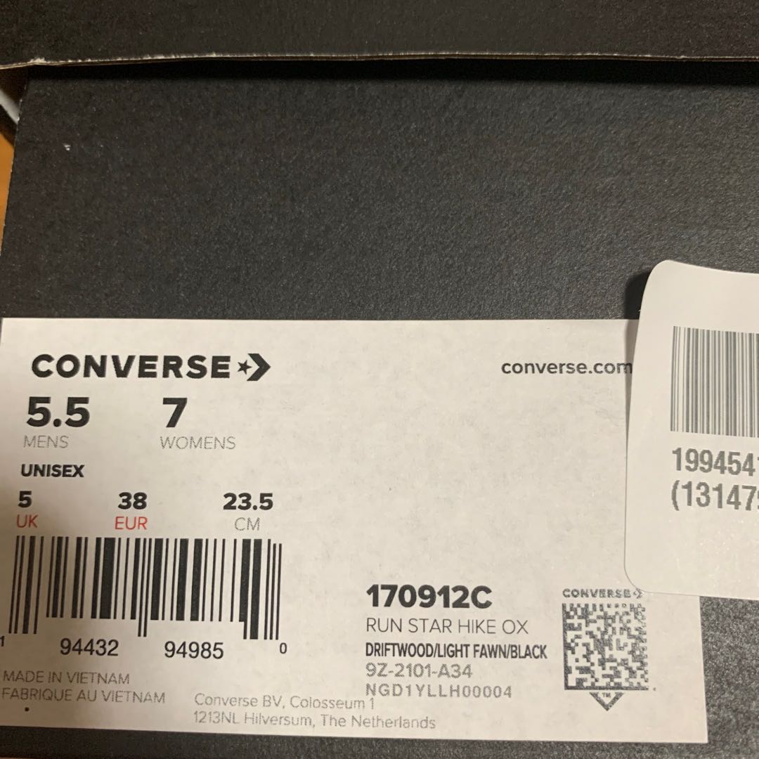 Converse Runsta Hike 23.5cm 23.5cm