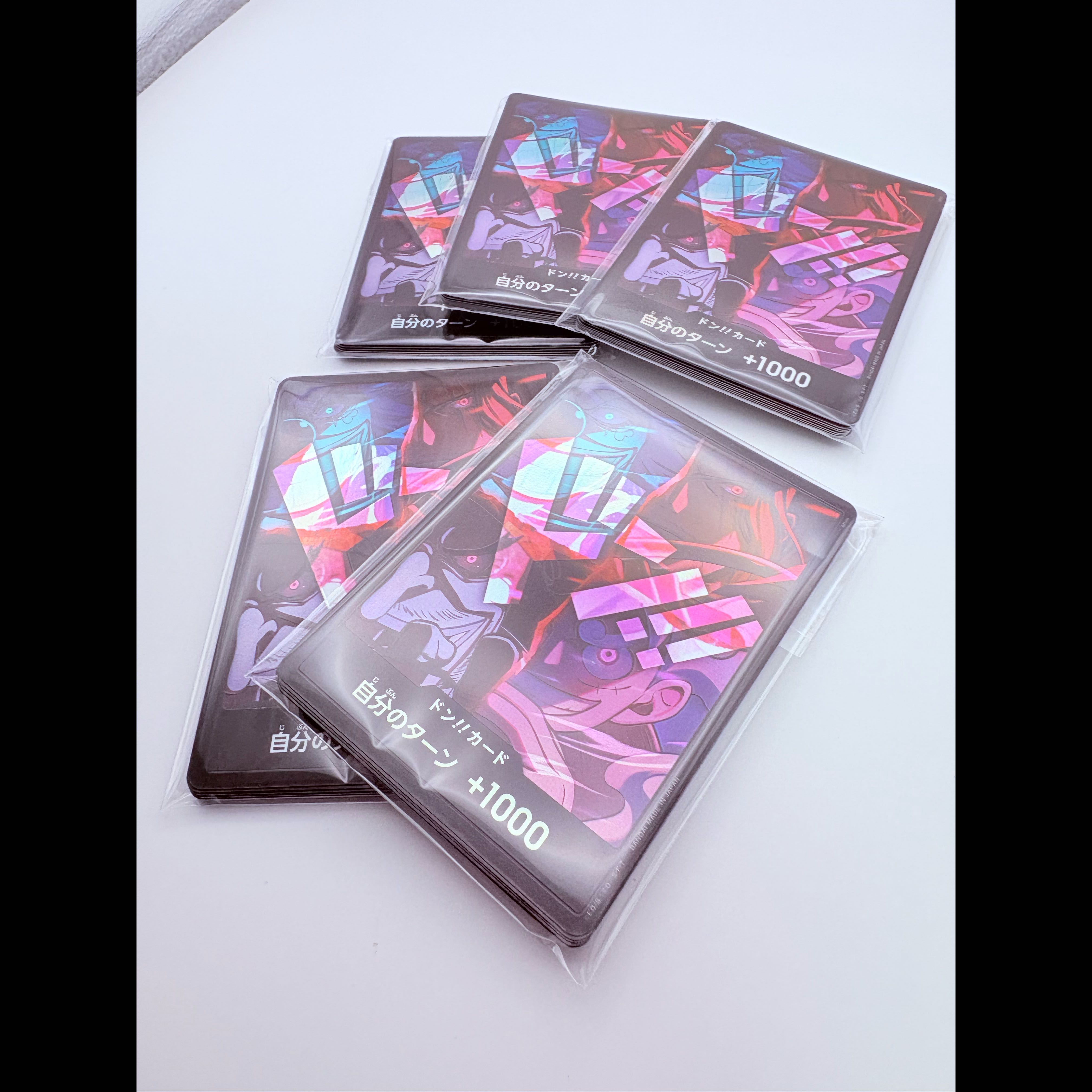 2nd Anniversary SET (Japanese Version) Don Card, Unopened, 5 Packs 5パック
