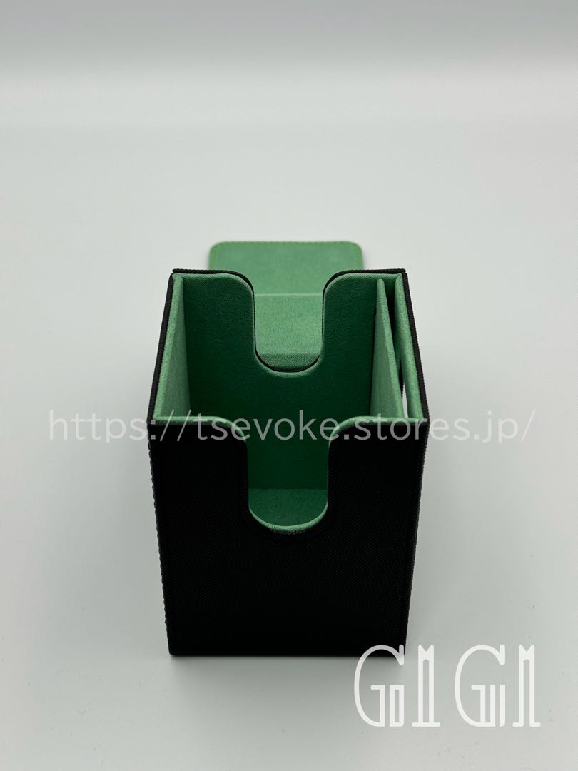 G1G1" Trekka deck case (storage box, deck holder) green