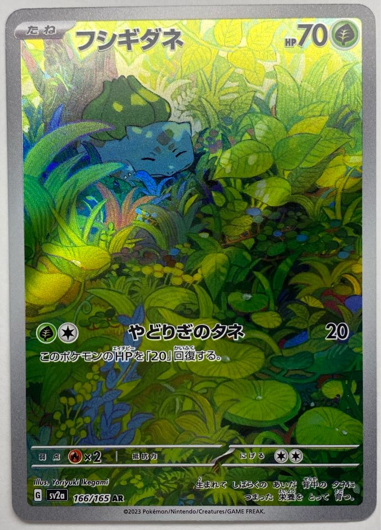 (2) Bulbasaur AR 166/165 1枚
