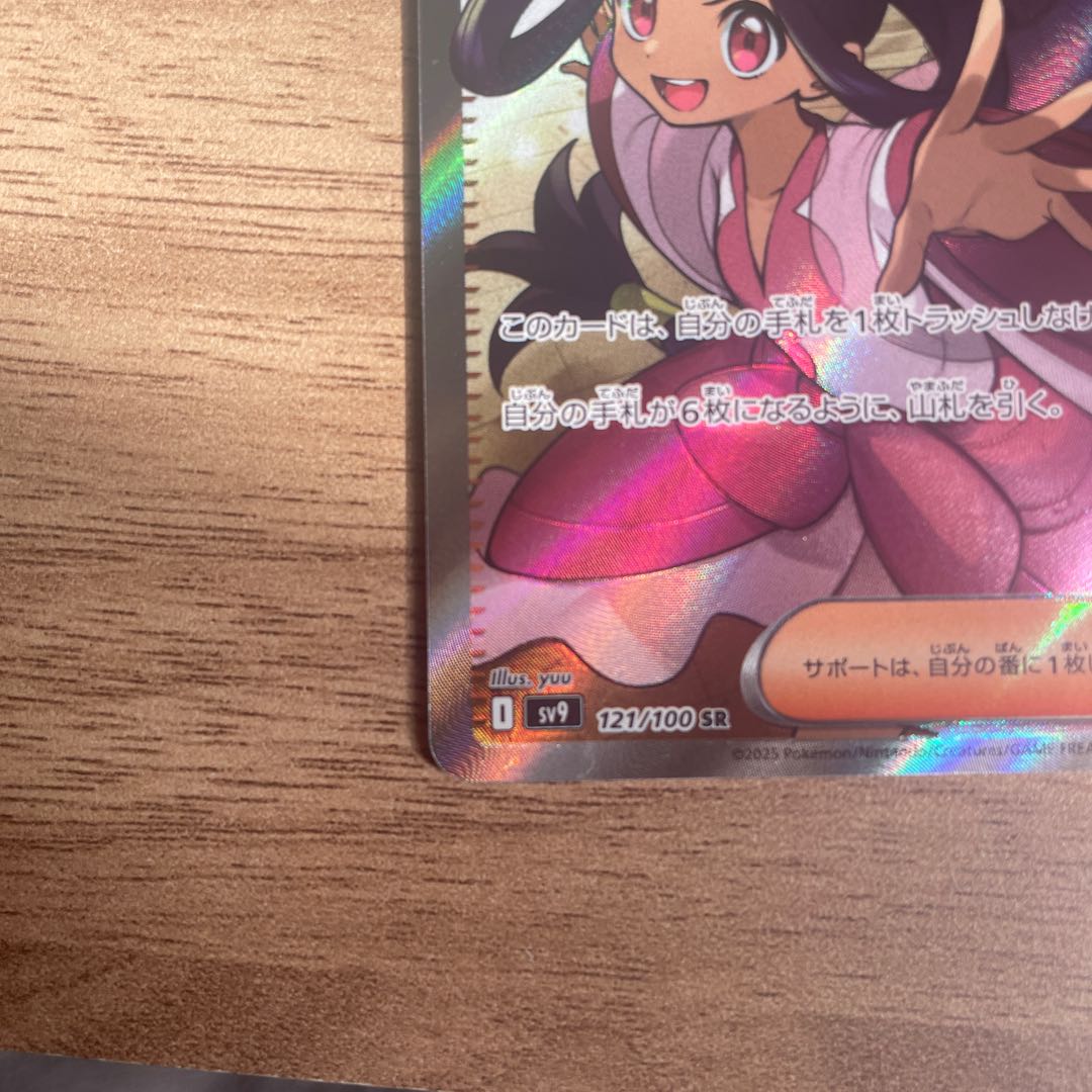 Fighting aspirations of Iris SR 121/100