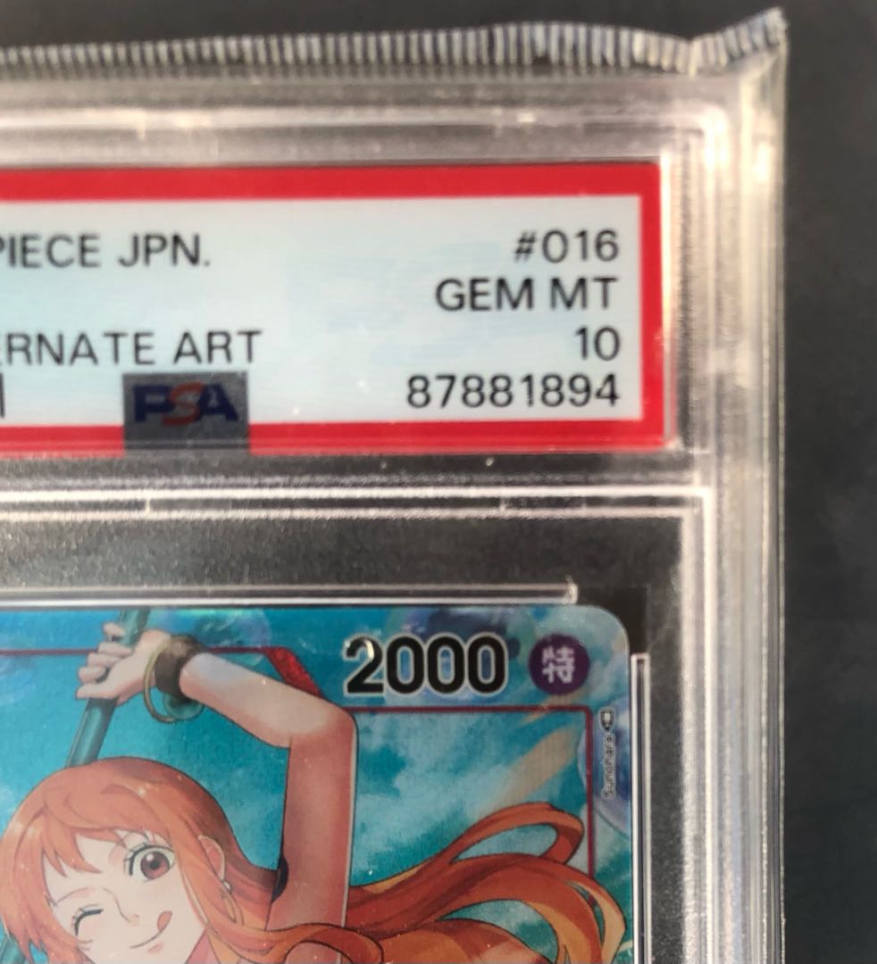 ナミ R パラレル OP01-016 ロマンスドーン PSA10