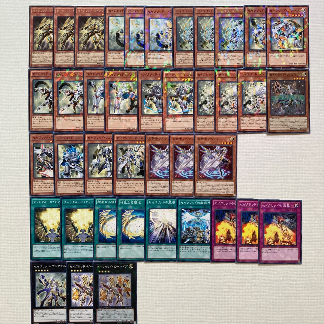 セイクリッド　デッキパーツ　40枚　セイクリッド・ソンブレス　セイクリッド・ビーハイブ 30枚