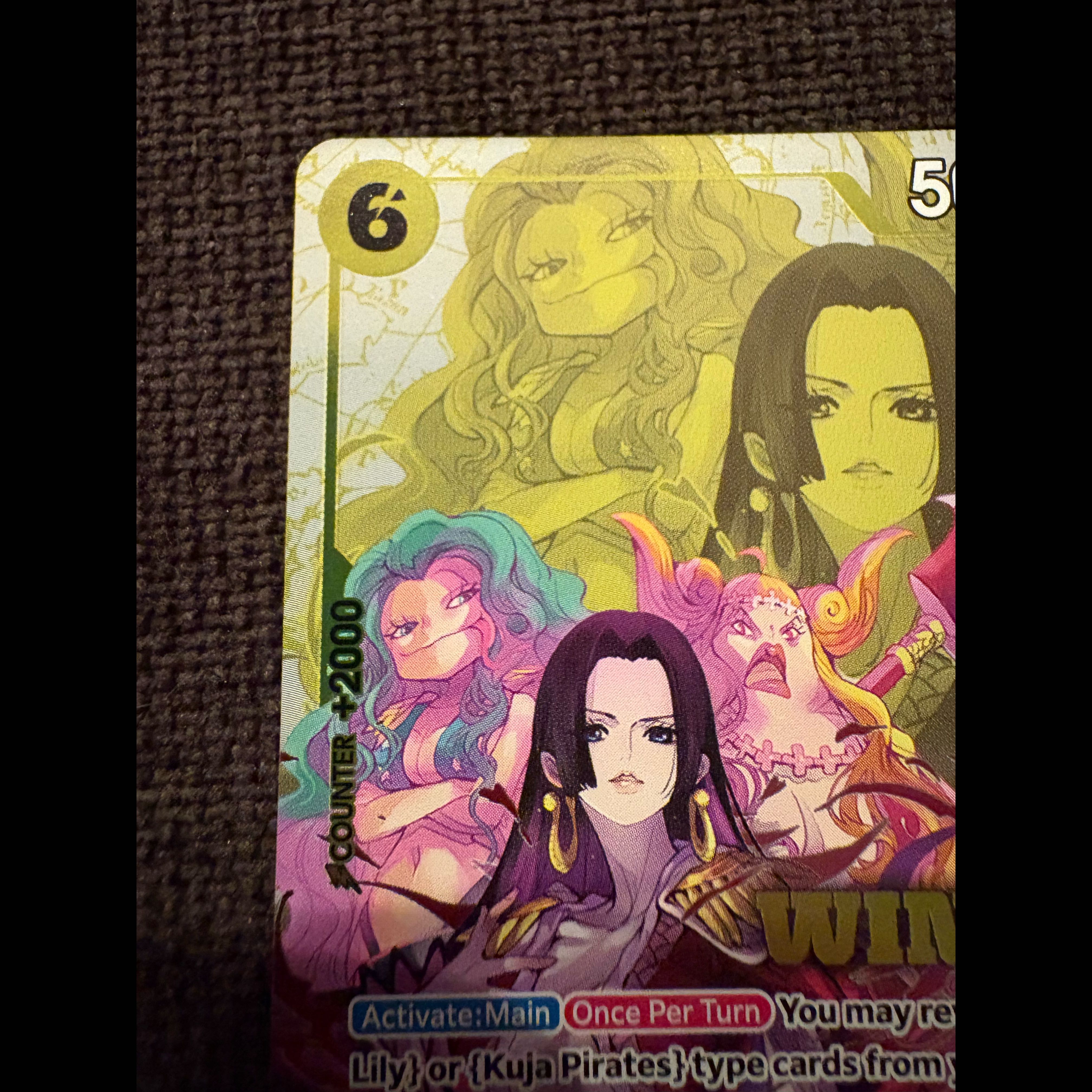 One Piece Card: The Gorgon Sisters WINNER Boa Hancock (English Version) 1枚