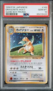 Dragonite pokemon GB Old Back