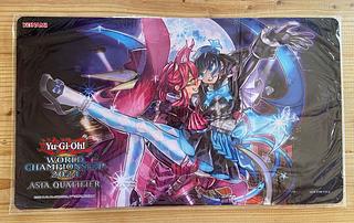 46 Yu-Gi-Oh WCQ2024 Evil★Twins Ki-sikil & Lil-la Playmat 1枚