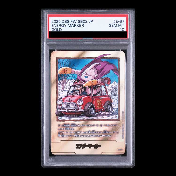 【PSA10】エナジーマーカー（39巻）（パラレル）MANGA BOOSTER02 E-87 1枚