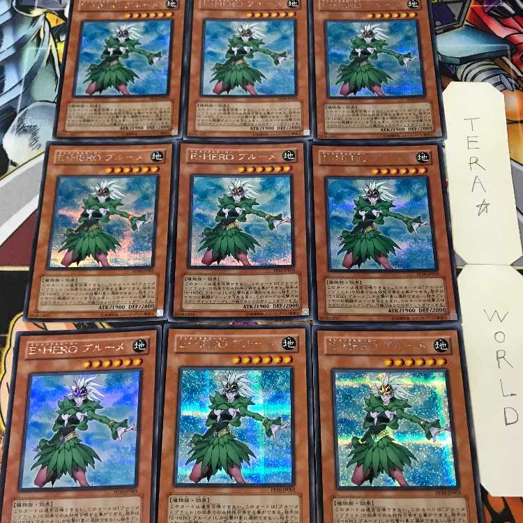 1 Secret Effect Set of 9 Tera. 9枚