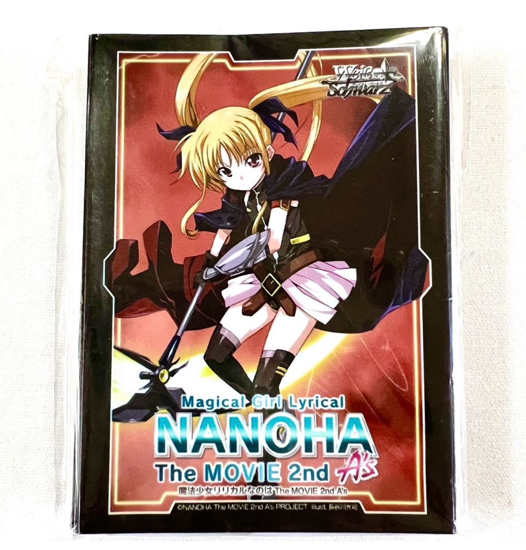 Magical Girl Lyrical Nanoha Fate Gold and Silver Character Sleeve