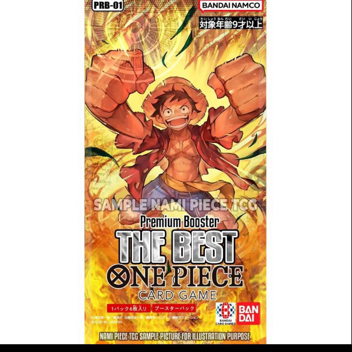 Premium Flareon ONE PIECE CARD THE BEST [PRB-01] Unopened BOX 10BOX