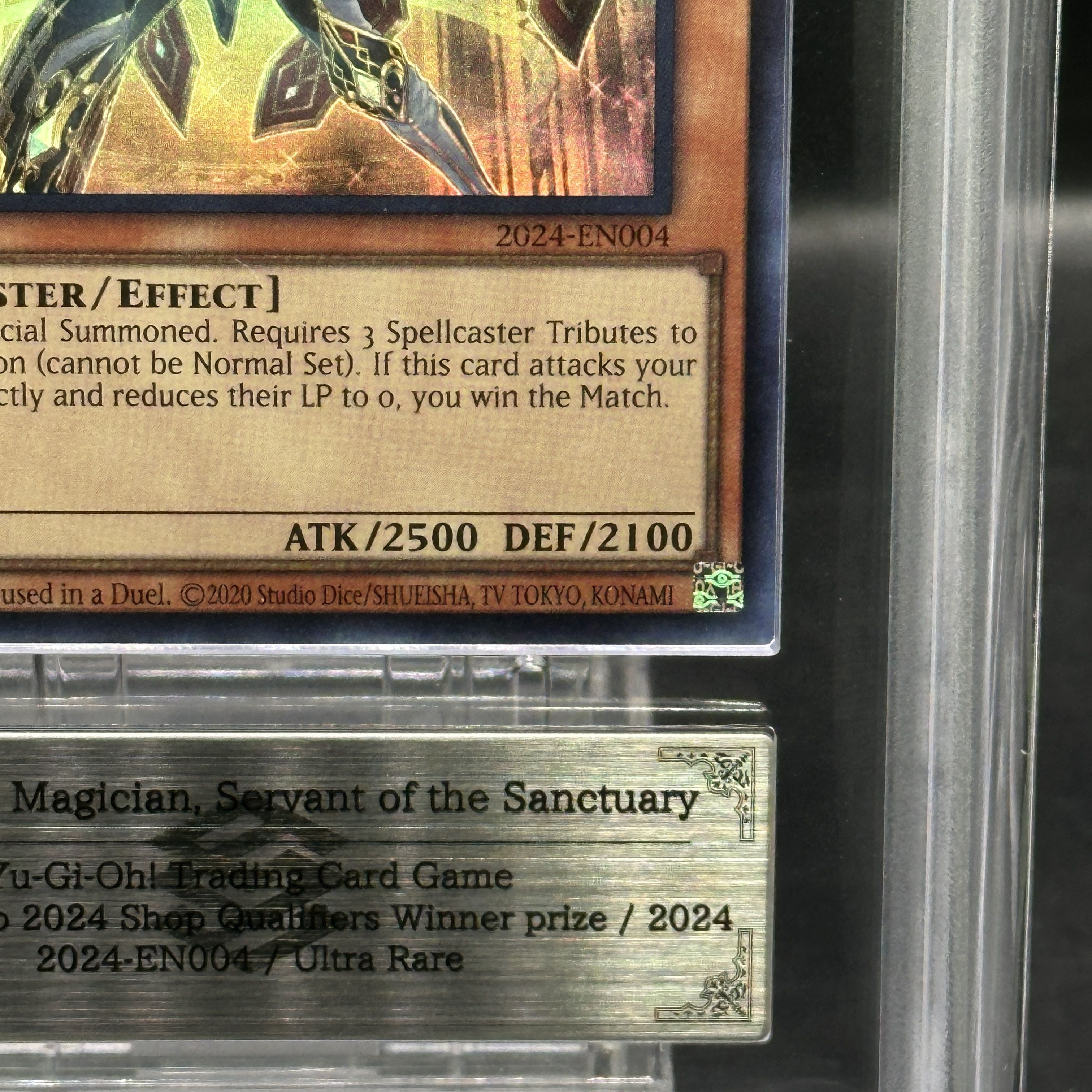 【ARS10+】Masterful Magician, Servant of the Sanctuary [ウルトラ] {2024-EN004} 1枚